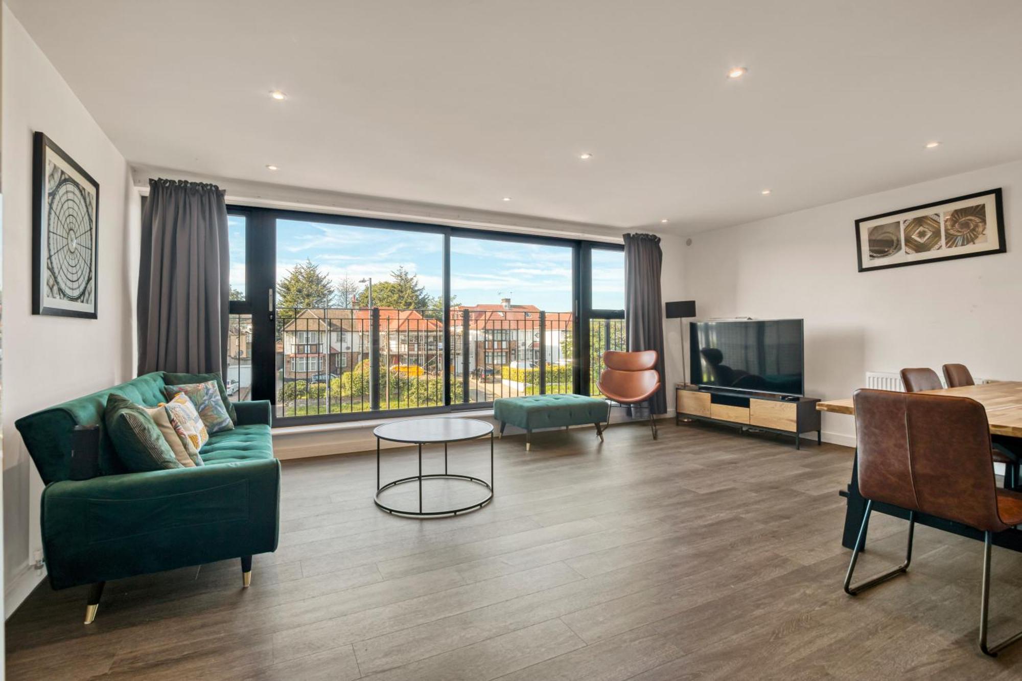 شقة Modern Penthouse In Wembley لندن المظهر الخارجي الصورة