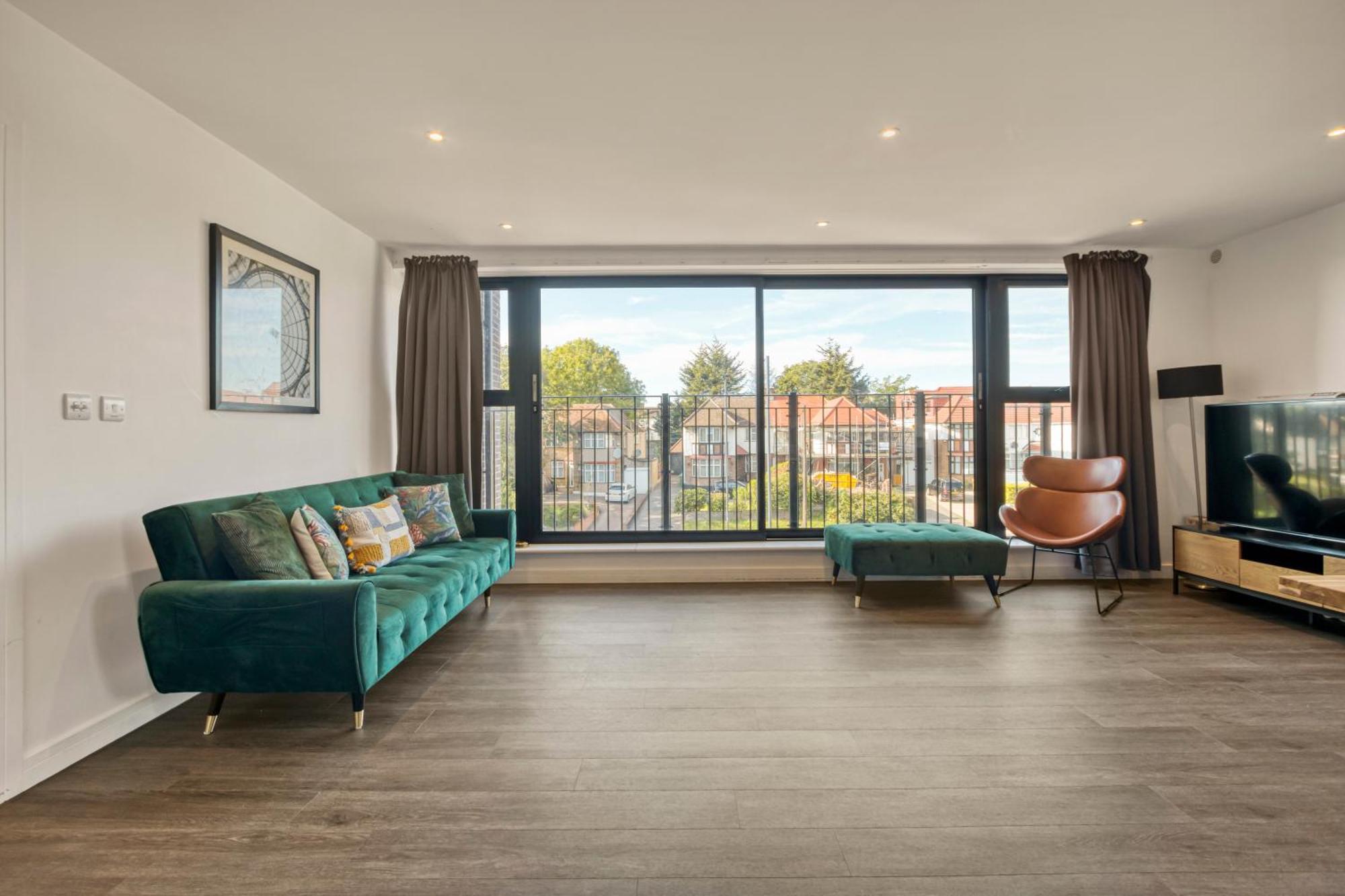 شقة Modern Penthouse In Wembley لندن المظهر الخارجي الصورة